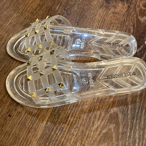 STEVE MADDEN studded slides - Picture 2 of 4